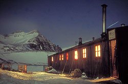 Hope Bay at night - Trinity house
