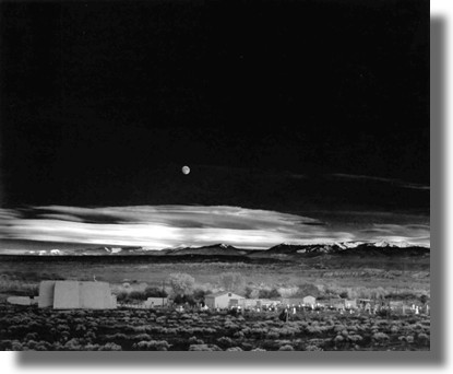 ansel adams pictures. Ansel Adams - Moonrise
