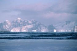 Antarctica mirage