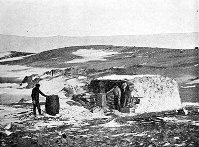 Stone hut swedish Antarctic Expedition Hope Bay Antarctic Peninsula 1903