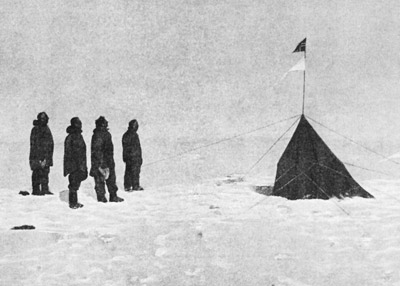 Amundsen at the South Pole