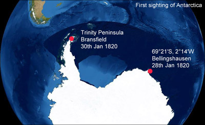 discovery of antarctica