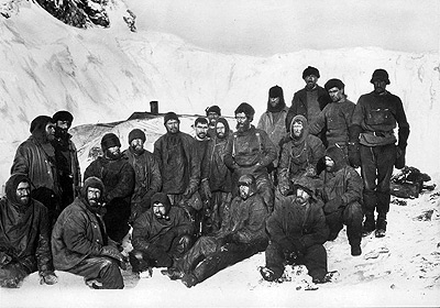 The men on Elephant Island