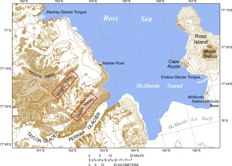 Dry Valleys Antarctica Mcmurdo Victoria Land