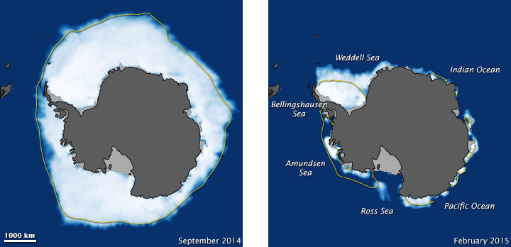 Antarctic sea-ice facts