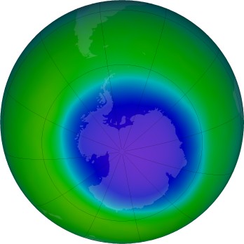 Antarctic Ozone November 2020