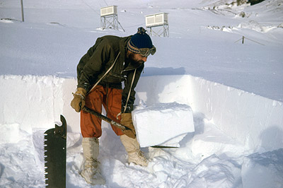 Strenuous activity in cold weather