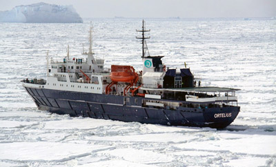 Antarctic cruise ship