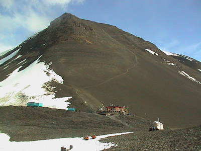 Fossil Bluff Without Snow