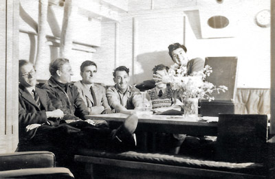Some crew on John Biscoe 1950