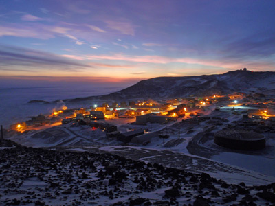 McMurdo Station seen from Observation Hill