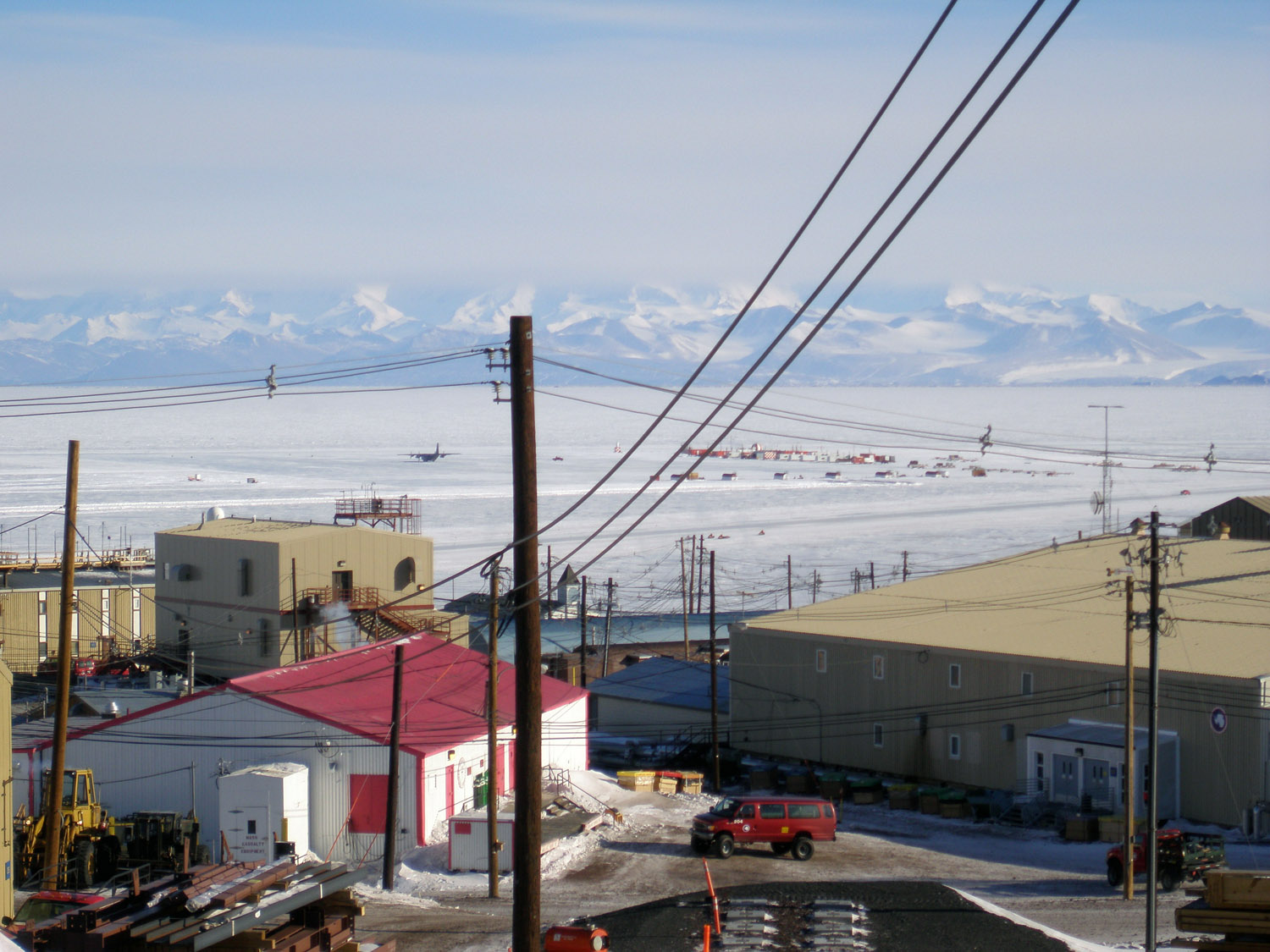 McMurdo Station in early summer