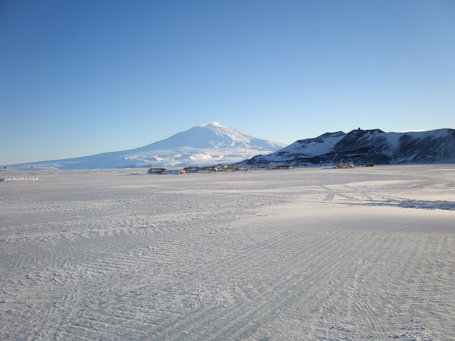 Mount Erebus - from the runway