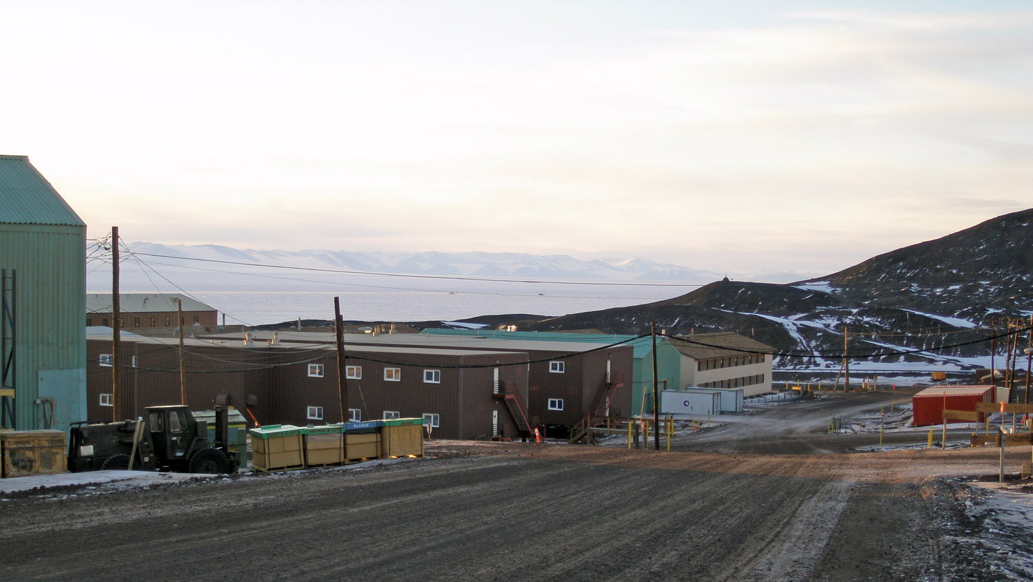 Evening (sort of) at McMurdo
