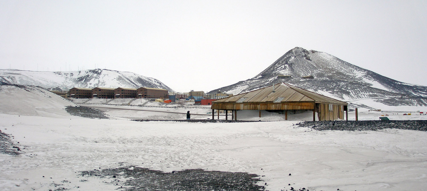 Scott's Discovery Hut & McMurdo Station