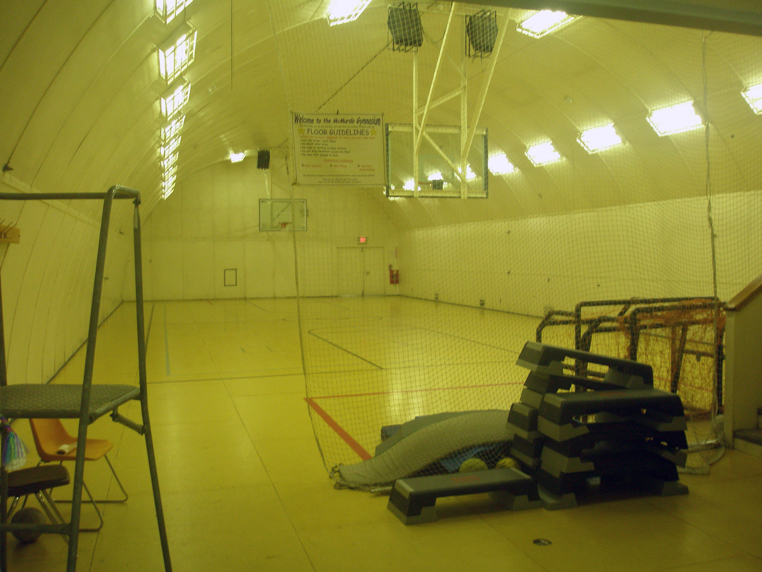 Gym at McMurdo