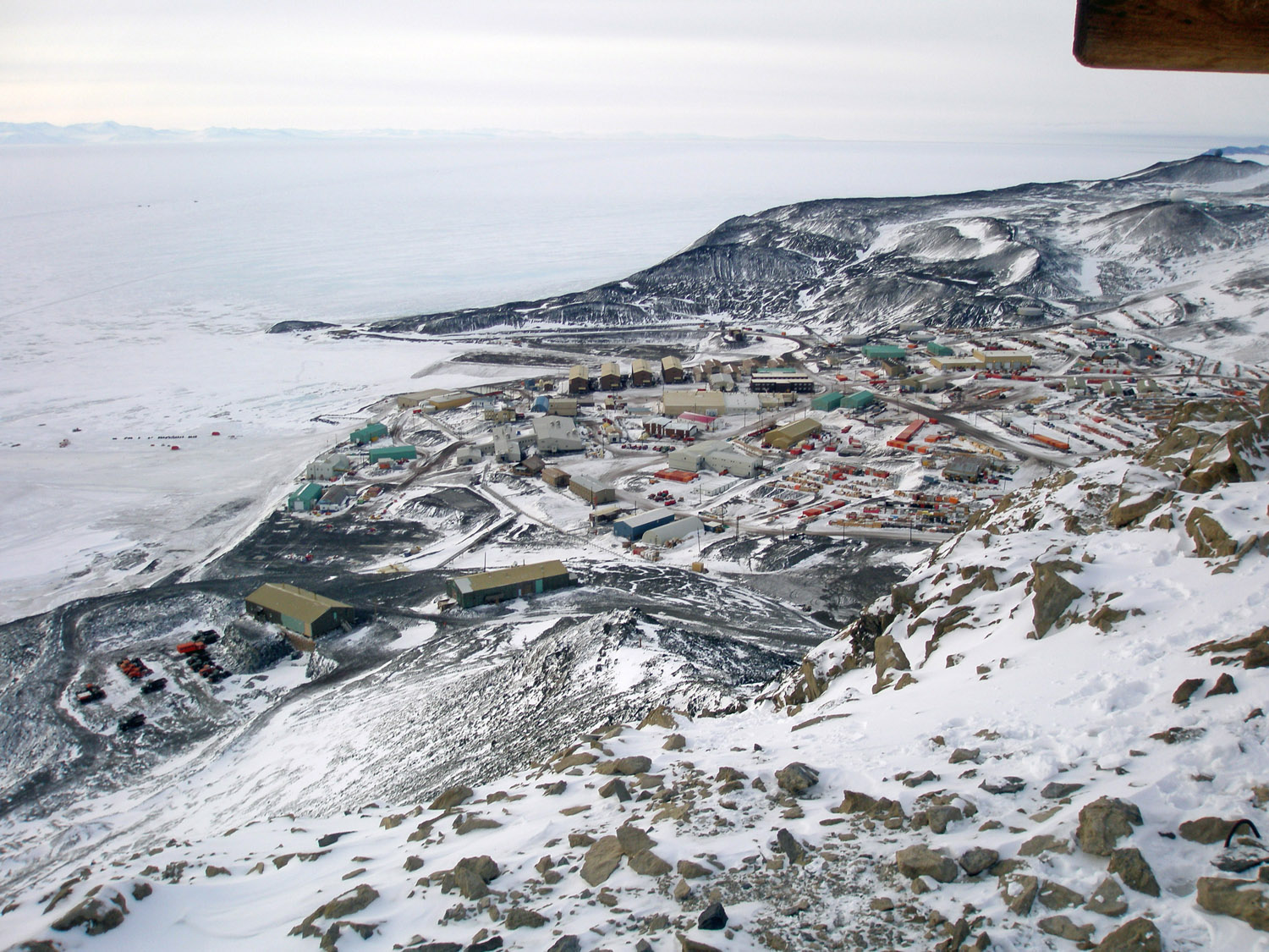 McMurdo Station, from the Summit of Observation Hill