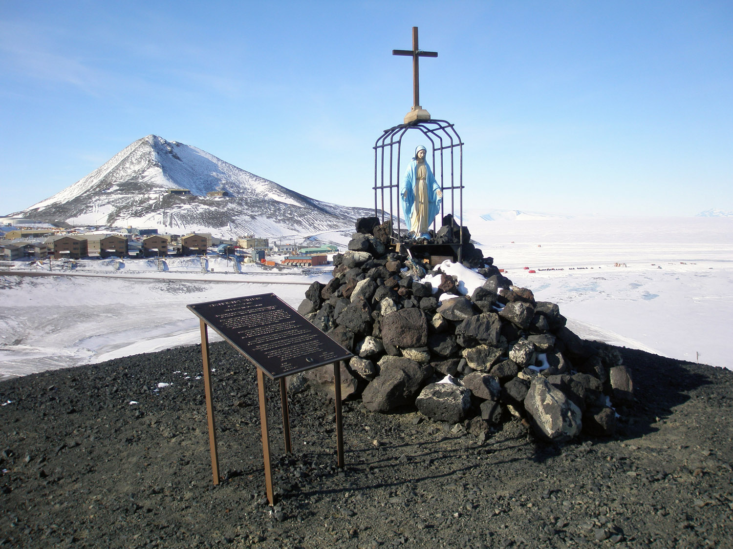 Roll Cage Mary - Our Lady of the Snows Shrine (Catholic)