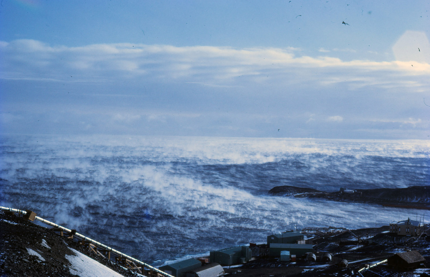 Sea Smoke in McMurdo Sound - 1