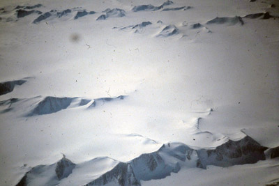 Mountains from the air