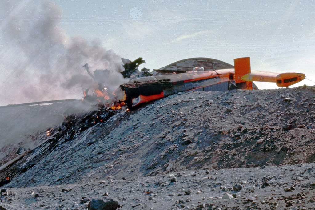 Air crash - McMurdo 1963