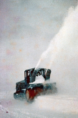 A SnoMiler in action