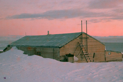 Scott's hut at Cape Evans 1910-1913, restored