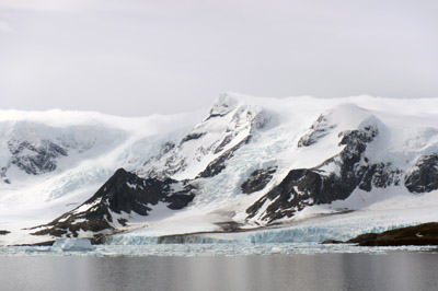 Wave Peak on Coronation Island and the Laws Glacier