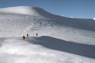 On Coronation Island Ice Cap, Roped Up