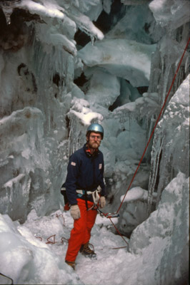 Practising Crevasse Rescue