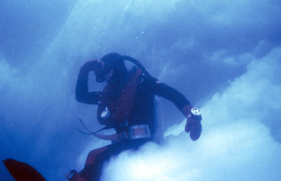Diving, A Small Ice Berg