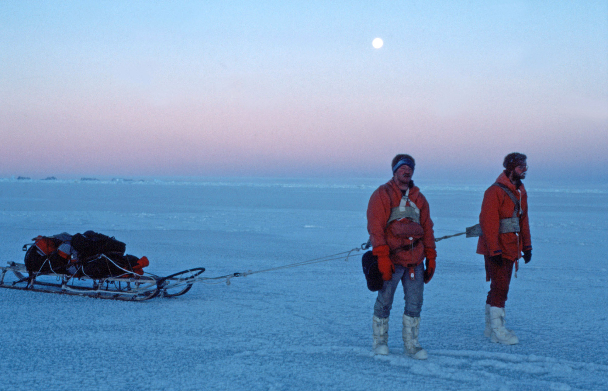 A Manhauling Trip Across the Sea-Ice