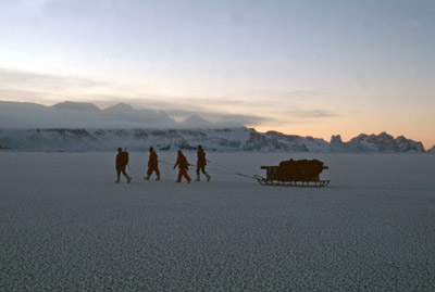 A Manhauling Trip Across the Sea-Ice