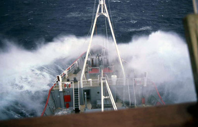 Ploughing Through the Southern Ocean