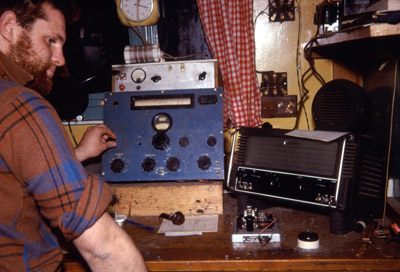 Radio room interior - 1963