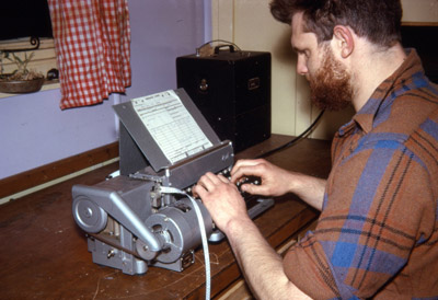 Radio room interior - 1963