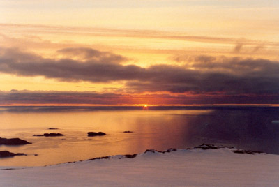 Mid summer sunrise from Tioga December 24th 1976