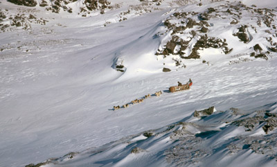 Sledging  Downhill