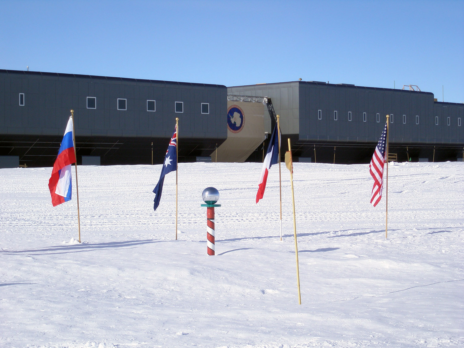 South Pole Station and Ceremonial South Pole