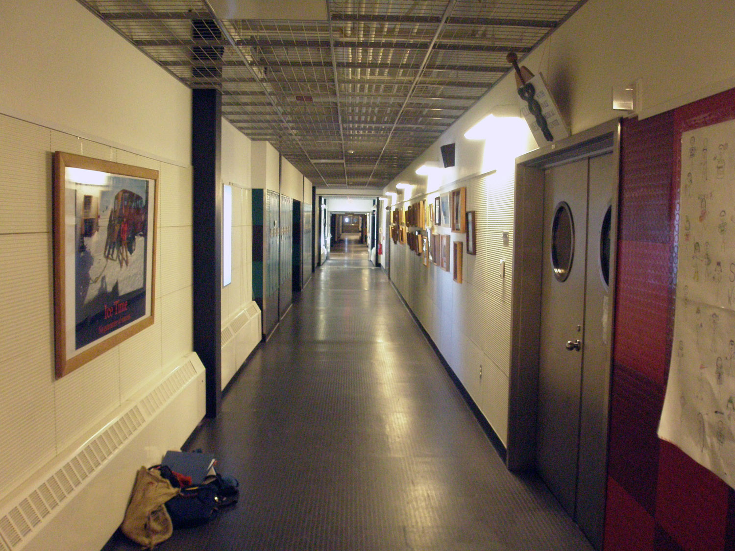 South Pole Station- Main hallway, Second Floor