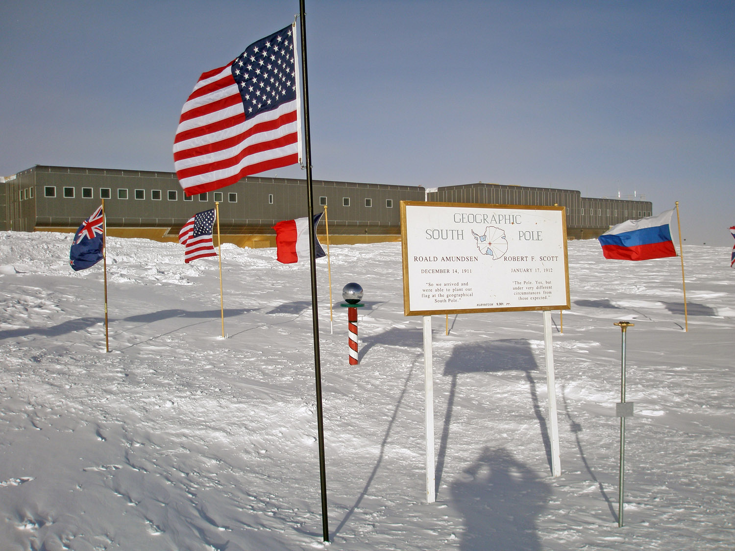 South Pole Station and - Geographic South Pole - 2