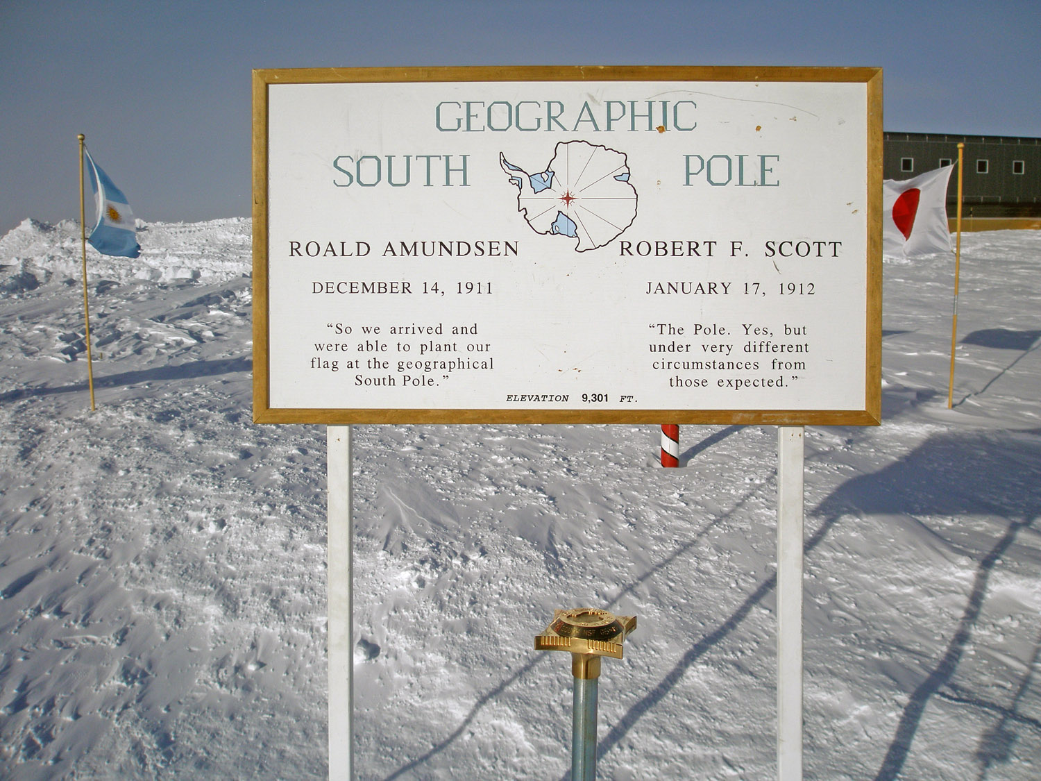 South Pole Station and - Geographic South Pole - 3