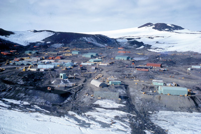 McMurdo Base 1955
