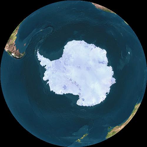 Antarctica, composite polar day shot