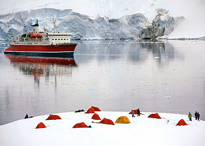 camping, antarctica cruise