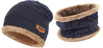 New Unisex Quality Polar Fleece Winter Warm Ski Hat Bob Warm Soft Beanie Hat