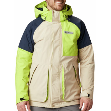 POLAR GLACIER Men/'s Waterproof Insulated Hooded Rain Jacket