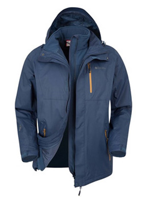 Bracken Extreme 3 in 1 Waterproof Jacket