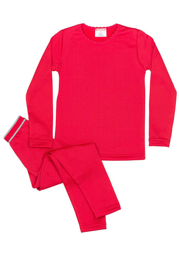 Rocky Kids Thermal Underwear Shirt for Girls Base Layer Long Johns