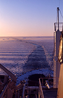 RRS Bransfield in the Weddell Sea